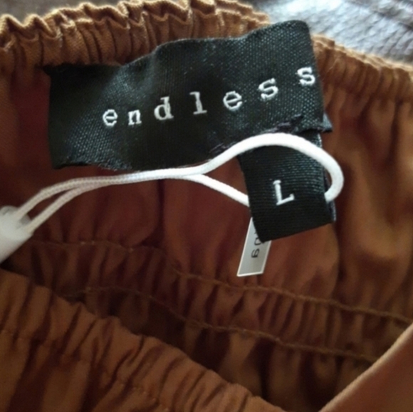 Endless Rose Smocked Ruffle Crop Top - Picture 12 of 14